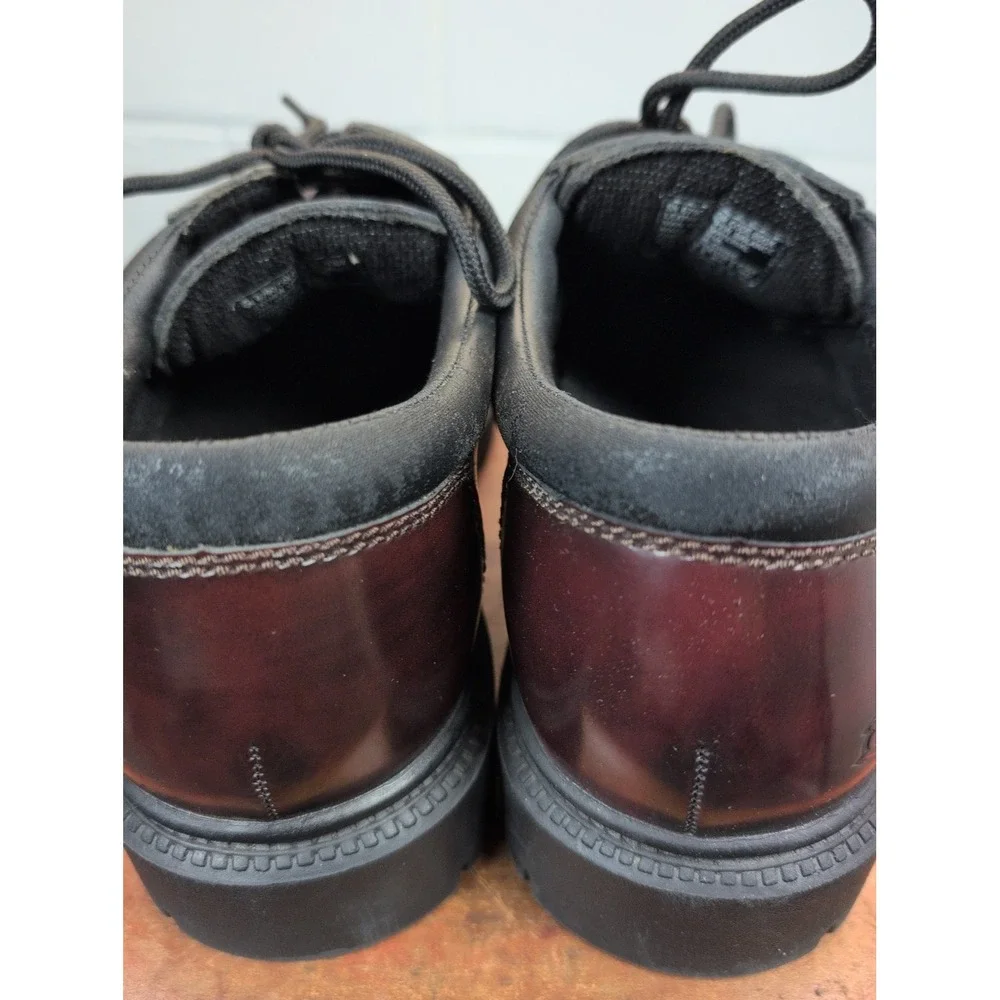 SKECHERS Leather Upper Balance Men's Size 12 Brown Round Toe